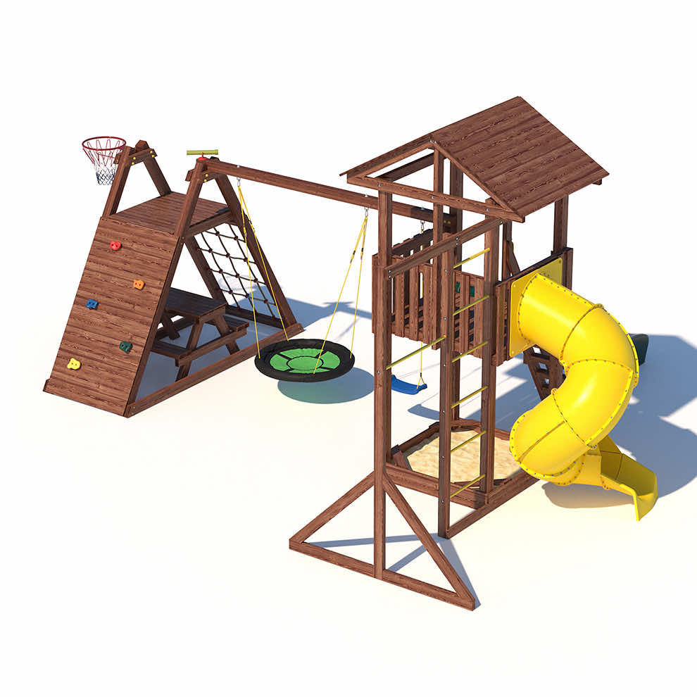 Детская игровая площадка для улицы и дачи Active 7 купить в Москве по ...